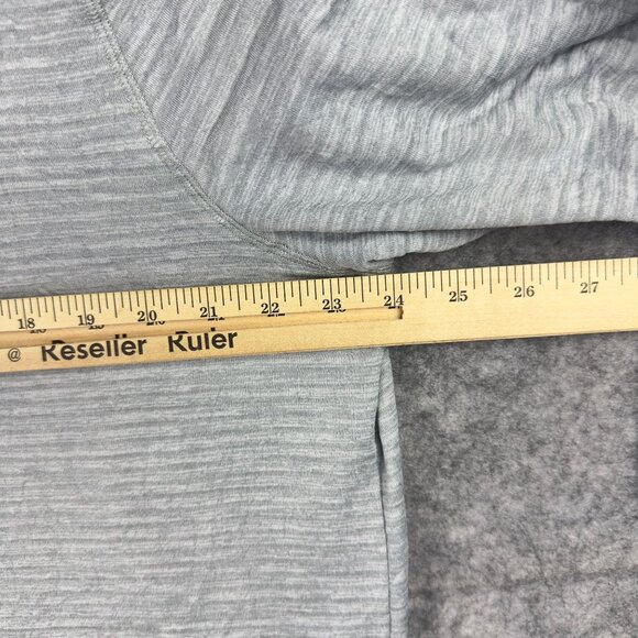 Spyder Active ProWeb Hoodie Mens L Gray & Black Striped Athletic Hood Full-Zip - Picture 7 of 9